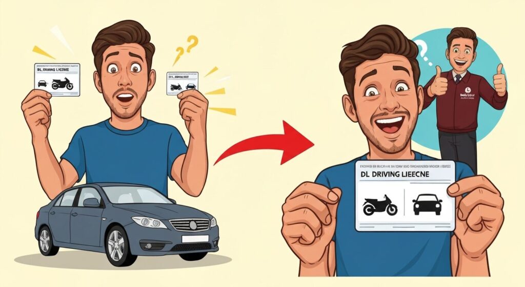 How to Add a New Vehicle Class to Your Driving Licence Online? Simple Step-By-Step Guide (2025)