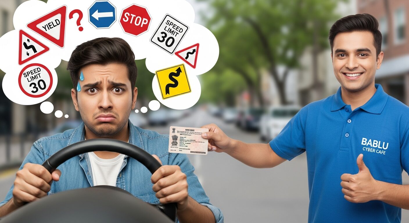 A complete guide on how to apply for a driving licence in Patna, Bihar, showing the required steps and documents.
