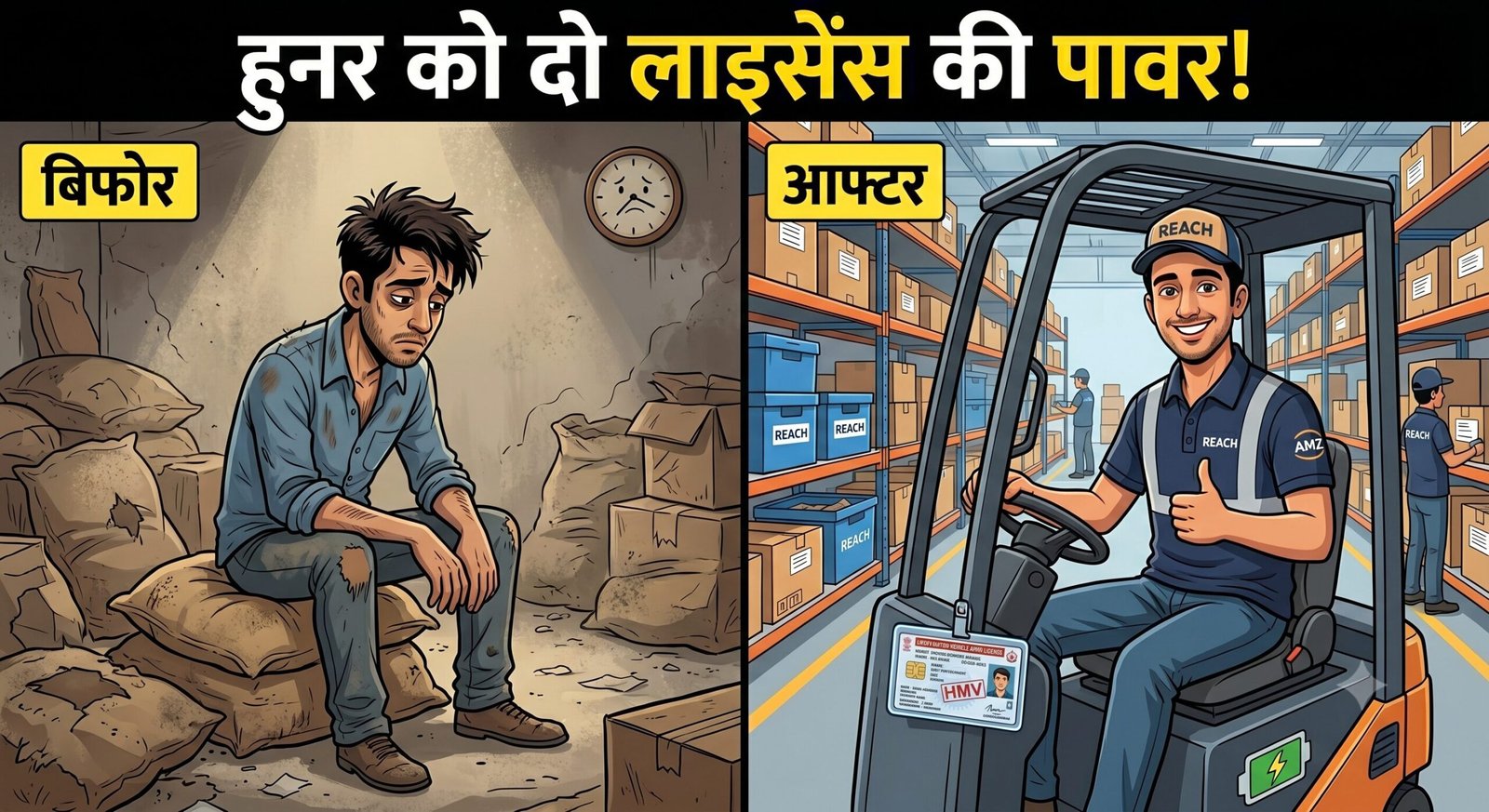 A complete guide on how to get a Forklift Operator Licence in Patna for guaranteed jobs in warehouses and factories.